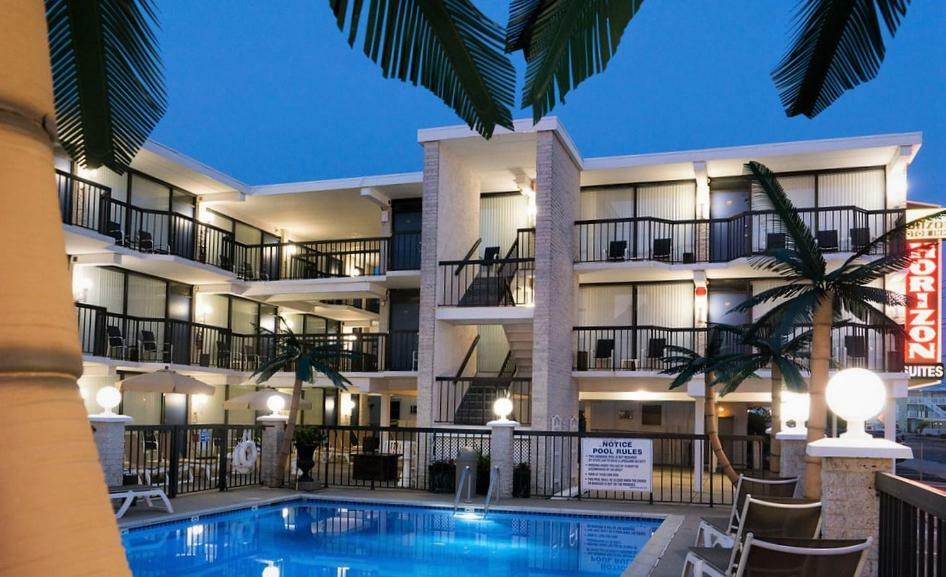 Horizon Motor Inn-Beach Block & Close To Morey'S Piers ノース・ワイルドウッド エクステリア 写真